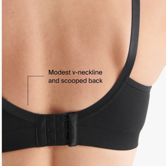 Knix Good to Go Bra Sz S Black - Picture 3 of 6